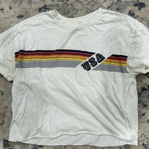 Cropped USA Shirt